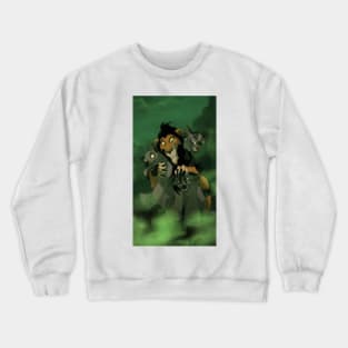 scar lion Crewneck Sweatshirt